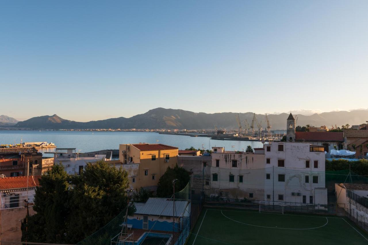 Appartement Casa De Paoli - Vista Mare Arenella, Palermo Con Parcheggio Privato Extérieur photo
